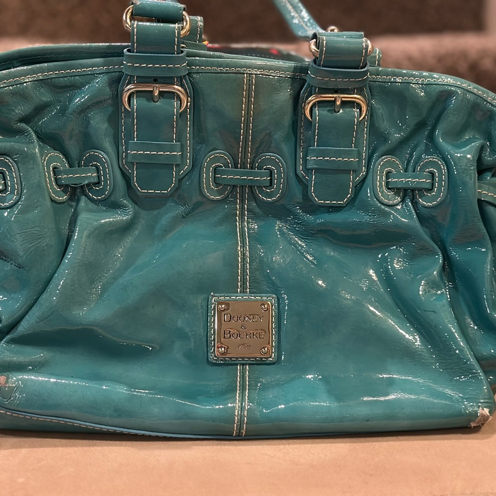 Dooney & Bourke Teal Leather Women's Bag